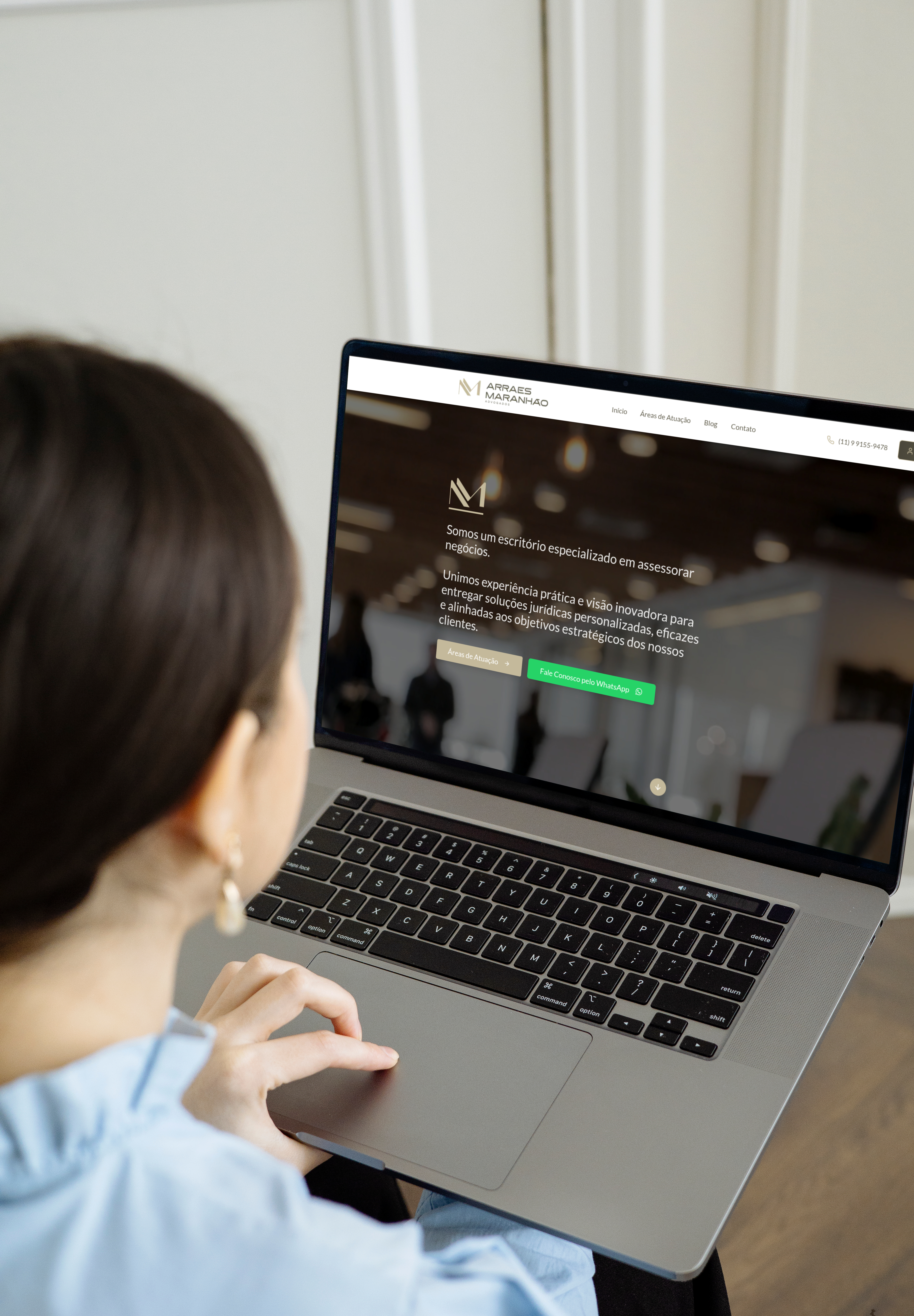 Site Institucional - Escritório de Advocacia